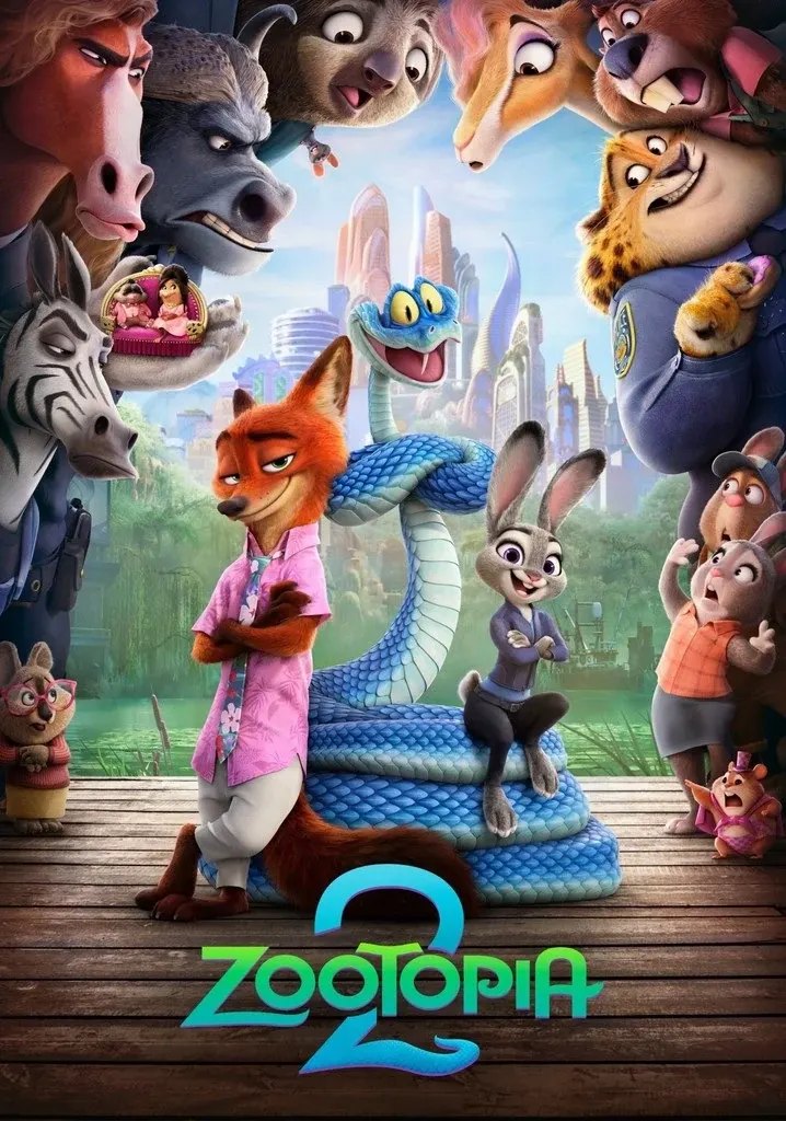 Poster for Zootopia 2