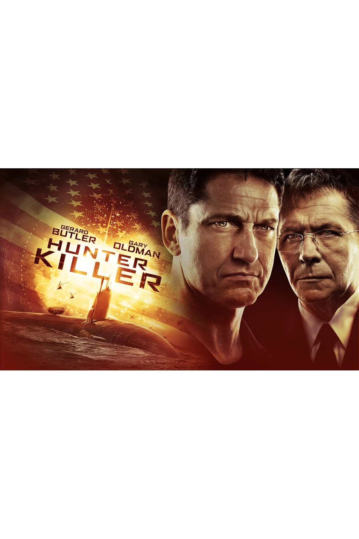 Theatrical poster for Hunter Killer