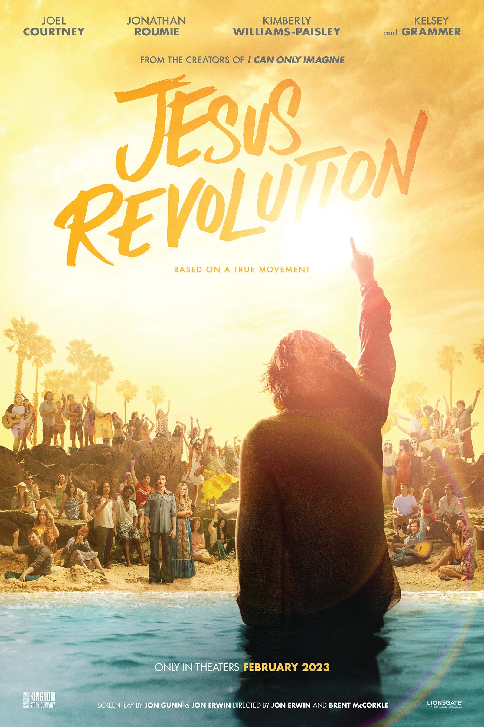 Theatrical poster for Jesus Revolution