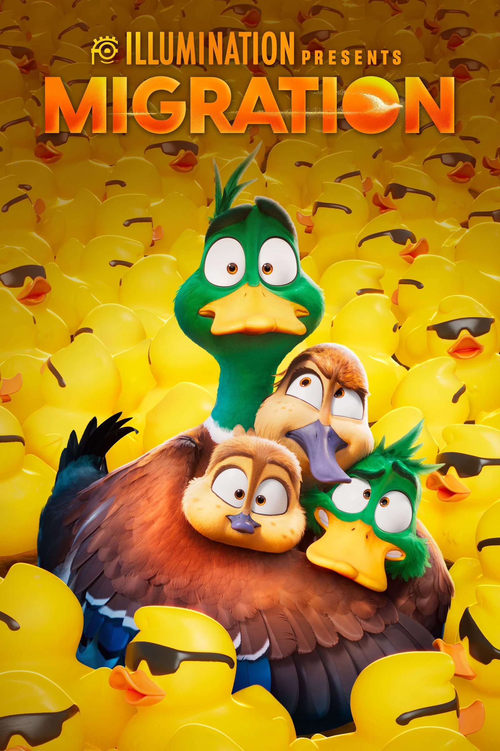 Theatrical poster for Migration