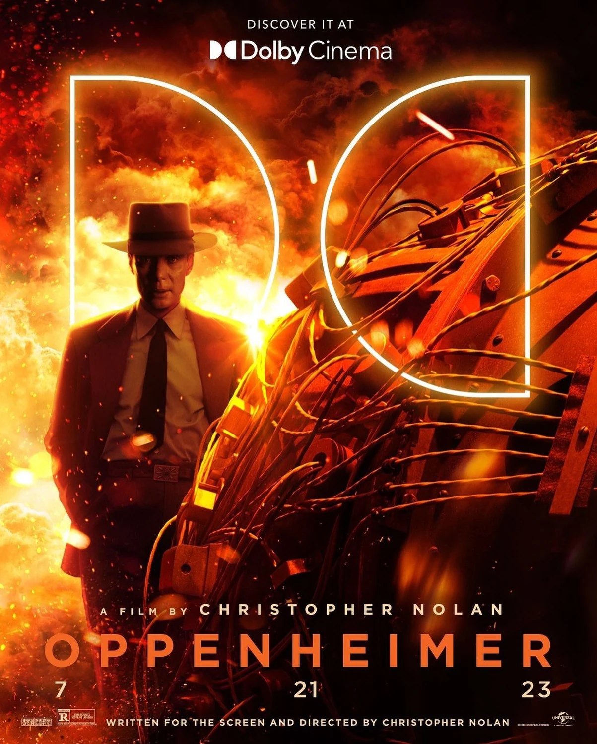Specialty poster for Oppenheimer