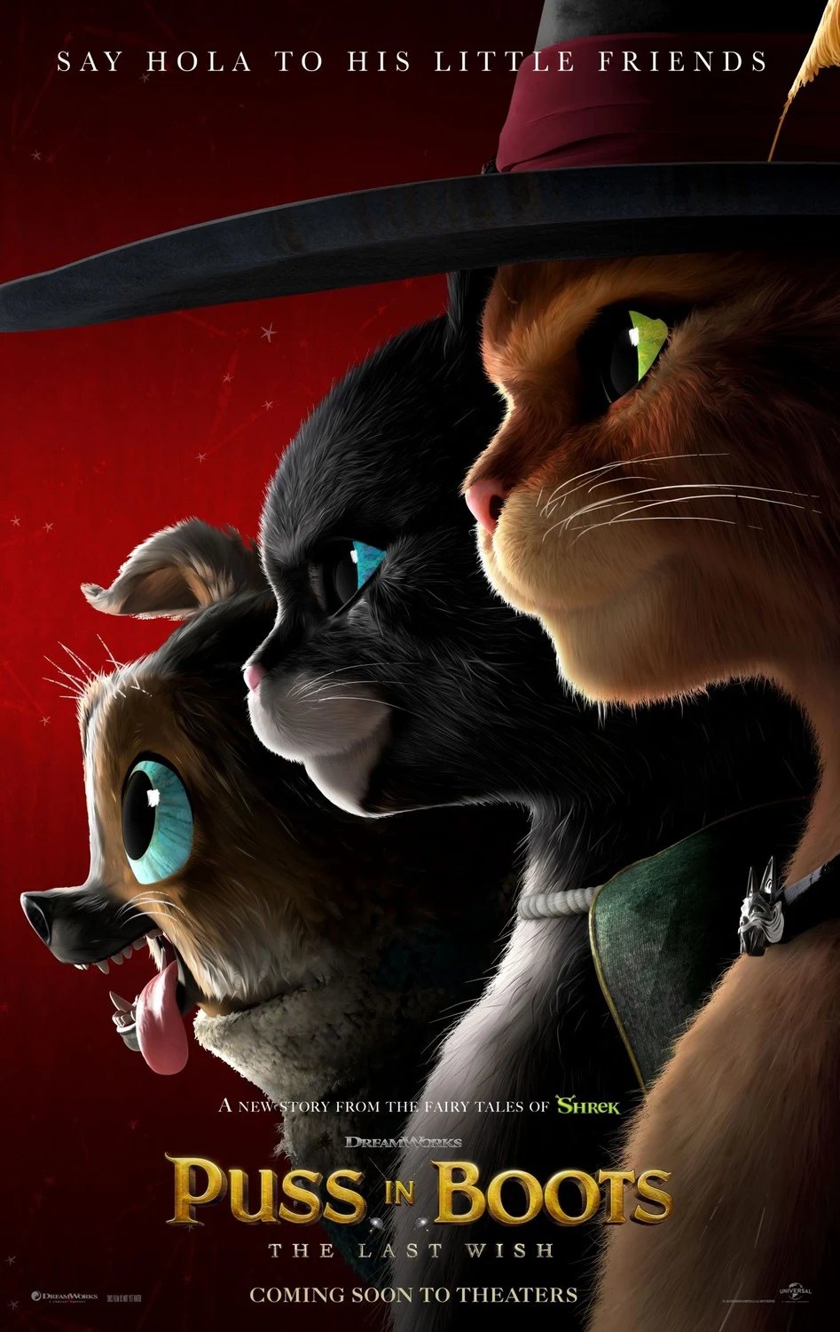 Theatrical poster for Puss in Boots: The Last Wish