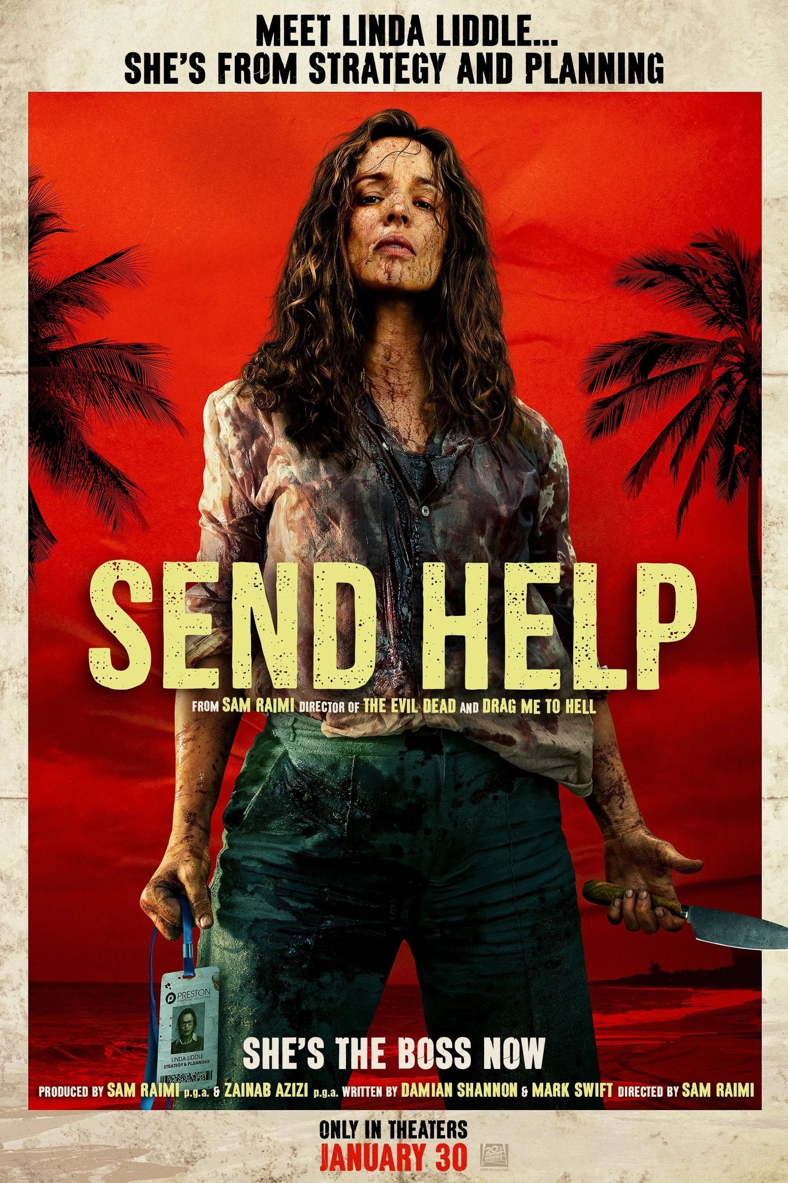 Theatrical poster for Send Help