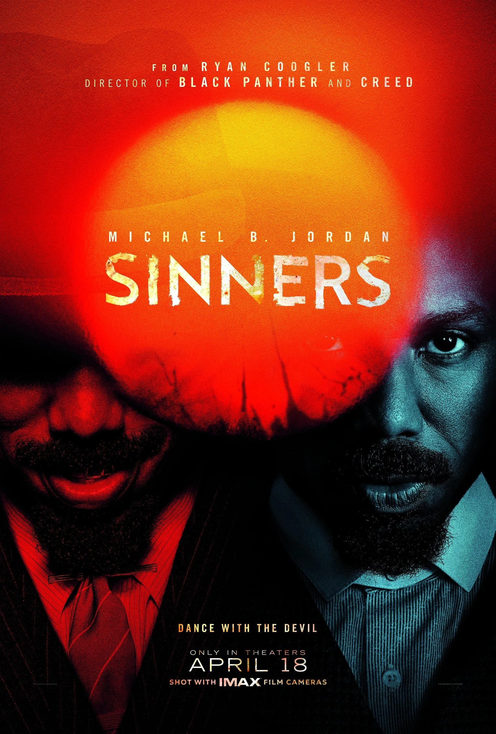 Theatrical poster for Sinners
