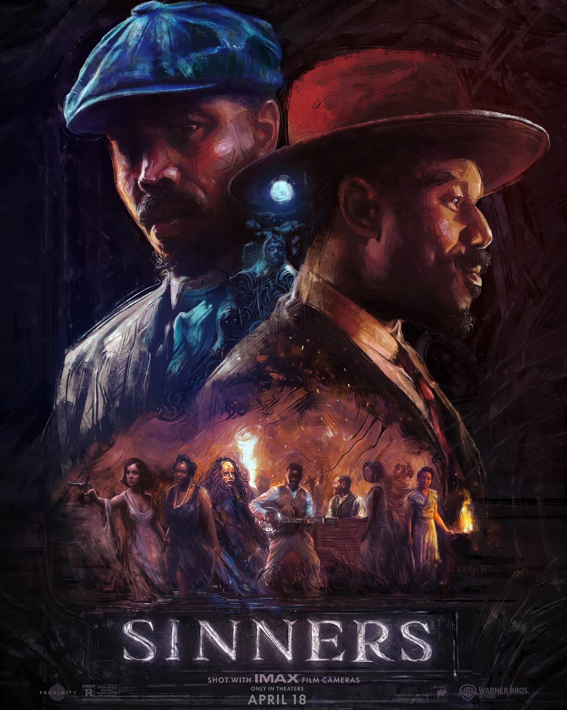 Specialty poster for Sinners