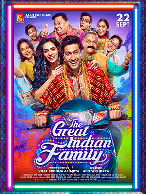 The Great Indian Family Movie Download Free Hindi  2023 HDPrint 720p – 480p |  Card