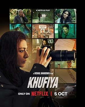 Khufiya Movie Download Free Hindi  2023 HDPrint 720p – 480p |  Card