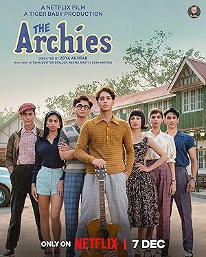 The Archies Movie Download Free Hindi  2023 HDPrint 720p – 480p |  Card