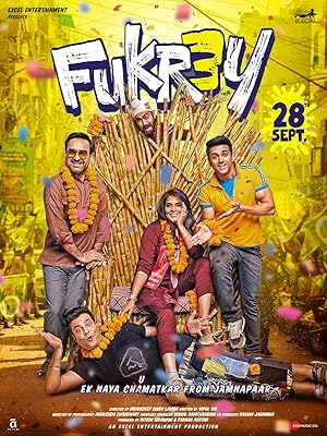 Fukrey 3 Movie Download Free Hindi  2023 HDPrint 720p – 480p |  Card
