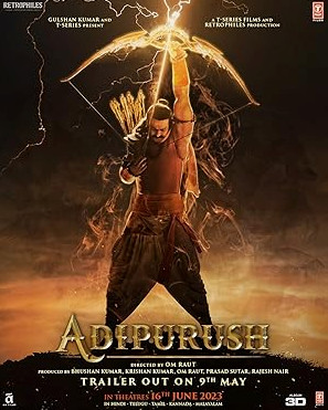 Adipurush Movie Download Free Dual Audio Hindi  2023 HDPrint 720p – 480p |  Card