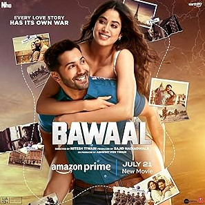 Bawaal Movie Download Free Dual Audio Hindi  2023 HDPrint 720p – 480p |  Card