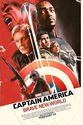 Captain America: Brave New World Movie Download Free Dual Audio (Hindi – English)  2025 HDPrint 1080p – 720p – 480p |  Card