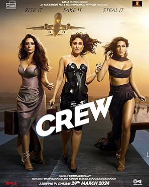 Crew Movie Download Free Hindi  2024 HDPrint 1080p – 720p – 480p |  Card