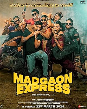 Madgaon Express Movie Download Free Hindi  2024 HDPrint 1080p – 720p – 480p |  Card