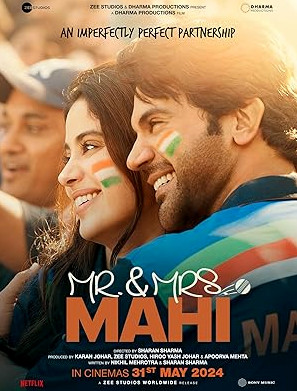 Mr. & Mrs. Mahi Movie Download Free Hindi  2024 HDPrint 1080p – 720p – 480p |  Card