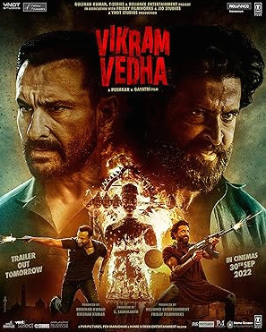 Vikram Vedha Movie Download Free Hindi  2022 HDPrint 720p – 480p |  Card