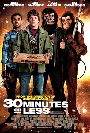 30 Minutes or Less Movie Download Free Dual Audio (Hindi – English)  2011 HDPrint 1080p – 720p – 480p |  Card