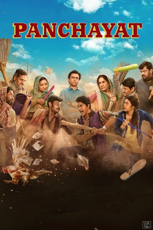 Panchayat (Season 4) WEB-DL [Hindi DD5.1] 4K 1080p 720p & 480p [x264/HEVC] HD | ALL Episodes [PrimeVideo Series] |  Card